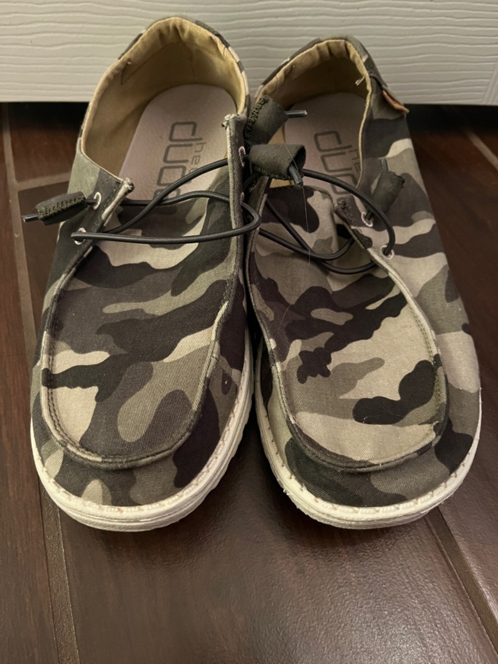Hey Dude Women's Camo Slip-On Flats